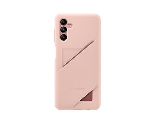 Samsung Zadní kryt s kapsou na kartu Galaxy A04s oranžový