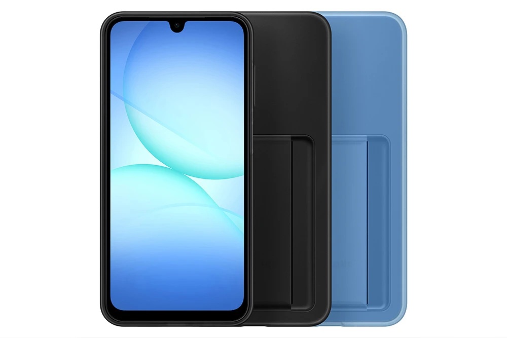 Samsung zadní kryt s kapsou na kartu pro Galaxy A17 modrý