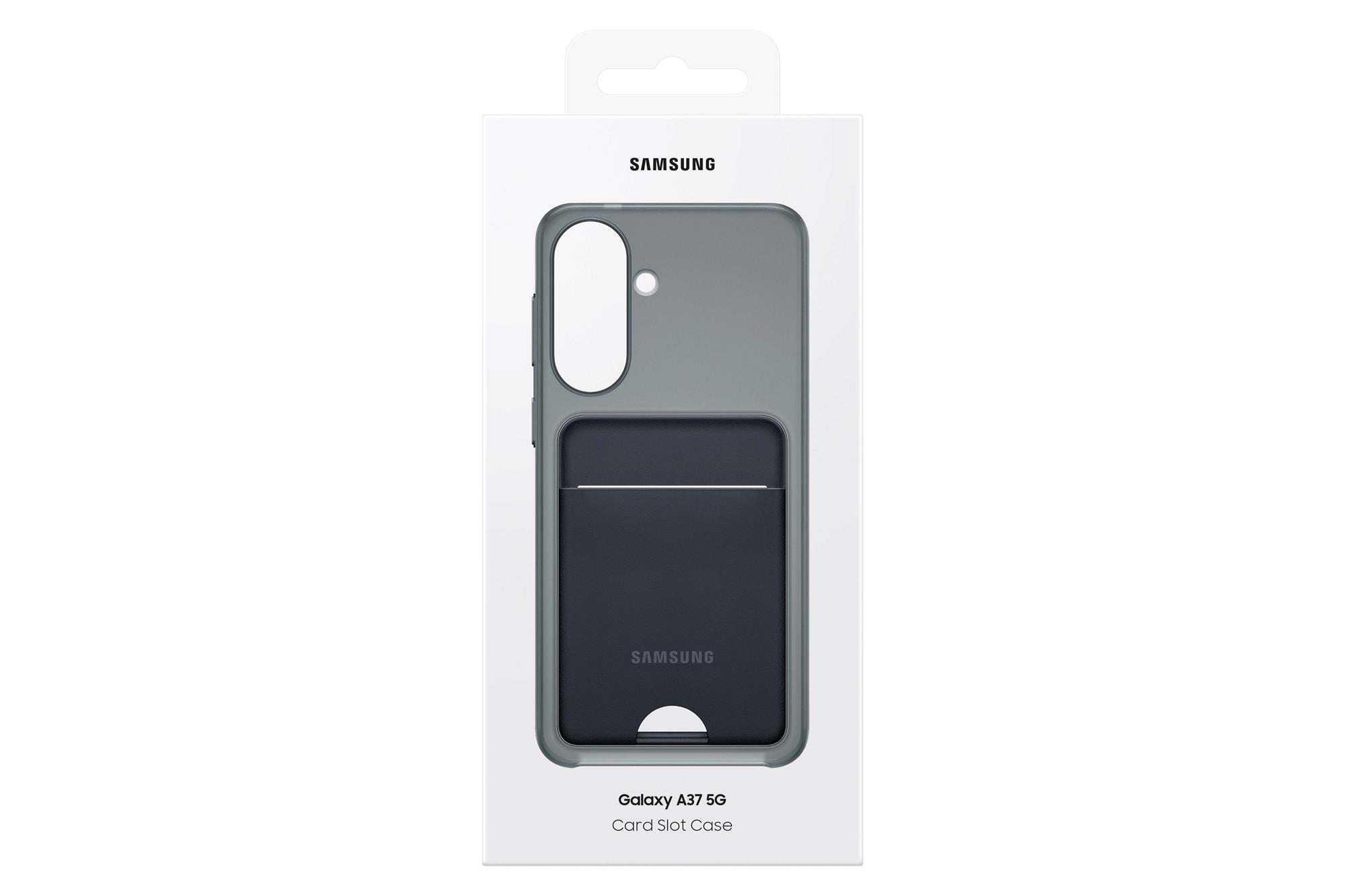 Samsung zadní kryt s kapsou na kartu pro Samsung Galaxy A37 černý