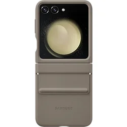Samsung Zadný kryt z ekokože pre Galaxy Z Flip5 Etoupe