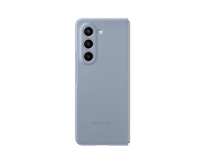 Samsung Zadný kryt z ekokože pre Galaxy Z Fold5 Blue