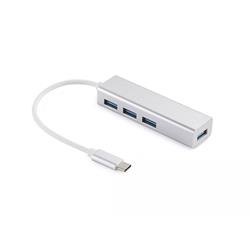 Sandberg USB-C Hub Saver, porty 4xUSB 3.0, stříbrný 336-20