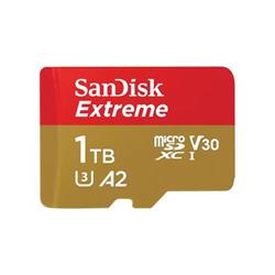 SanDisk Extreme microSDXC 1TB 190MB/s UHS-I U3 Class 10 + Adaptér