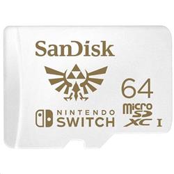 SanDisk microSDXC Nintendo Switch 64GB UHS-I U3, V30, A1 