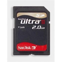 SanDisk SecureDigital ULTRA II 1GB,  rychlost zápis/čtení 60x/66x (150kB/s=1x)