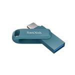 SanDisk Ultra Dual Go 128 GB modrá