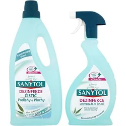 Sanytol duopack Dezinfekce Podlahy 1l + Univerzální sprej 500ml