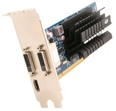 SAPPHIRE AMD HD6450 FLEX PCIe 1GB DDR3/64bit 625/800MHz DL-DVI-I/SL-DVI-D/HDMI DualSlot HeatSink