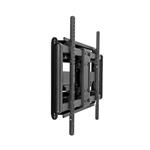 SBOX nástěnný držák 43"-100", naklápěcí a otočný, nosnost až 120 kg, černá (PLB-7486)