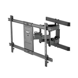 SBOX nástěnný držák na TV, naklápěcí a otočný, pro 43"–90", nosnost 60 kg, černá (PLB-61486)