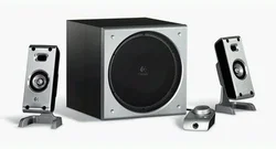 SBR LOGITECH Z-3e BLACK, 40W RMS, dřev.zvuk. systém 2.1
