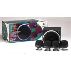 SBR LOGITECH Z-540, subwoofer + 4 satelity, 40 W