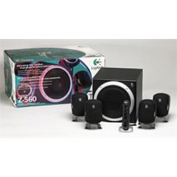 SBR LOGITECH Z-560, SW+4 satelity, 400W RMS, THX