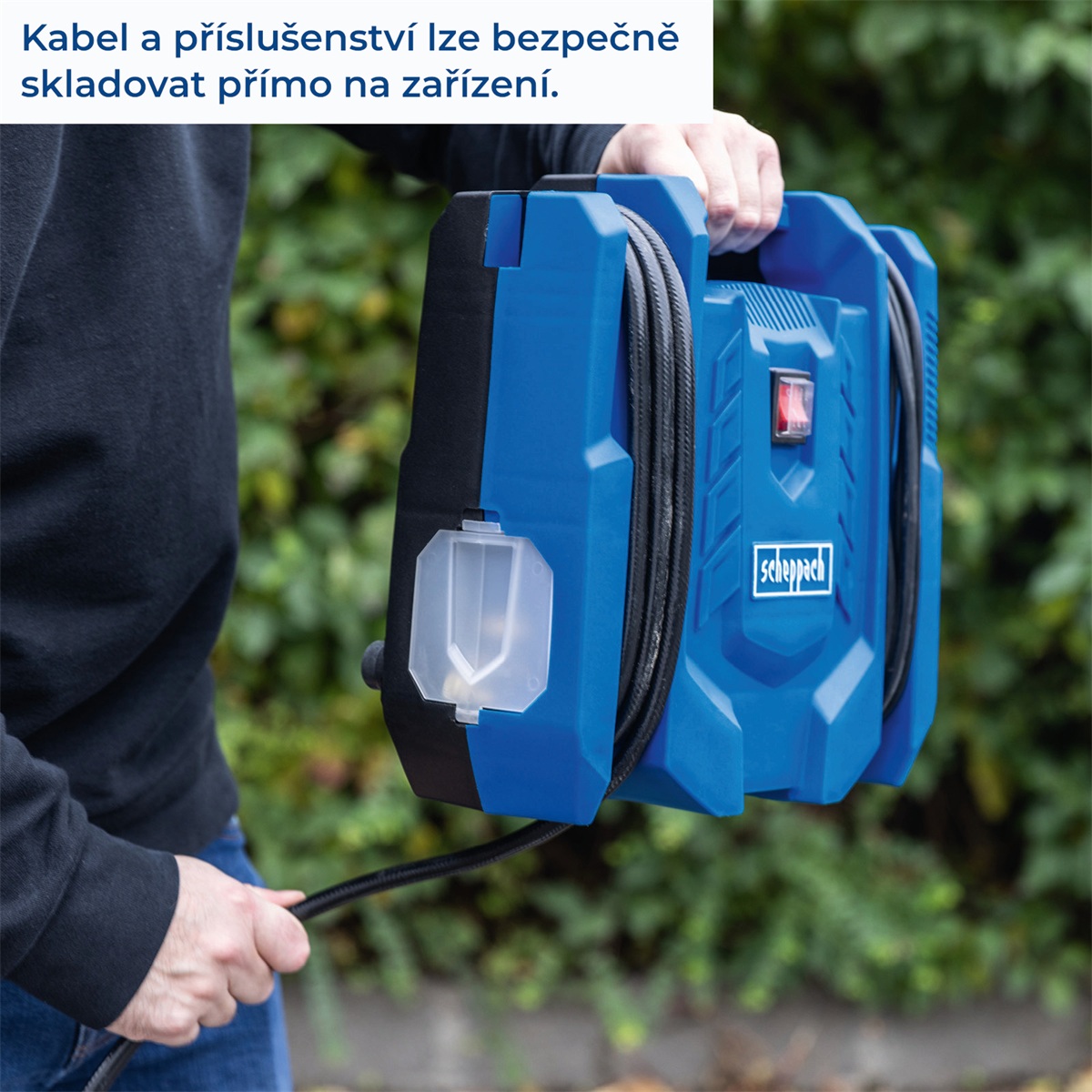 Scheppach Air Force 7 bezolejový mobilní kompresor (230 V)