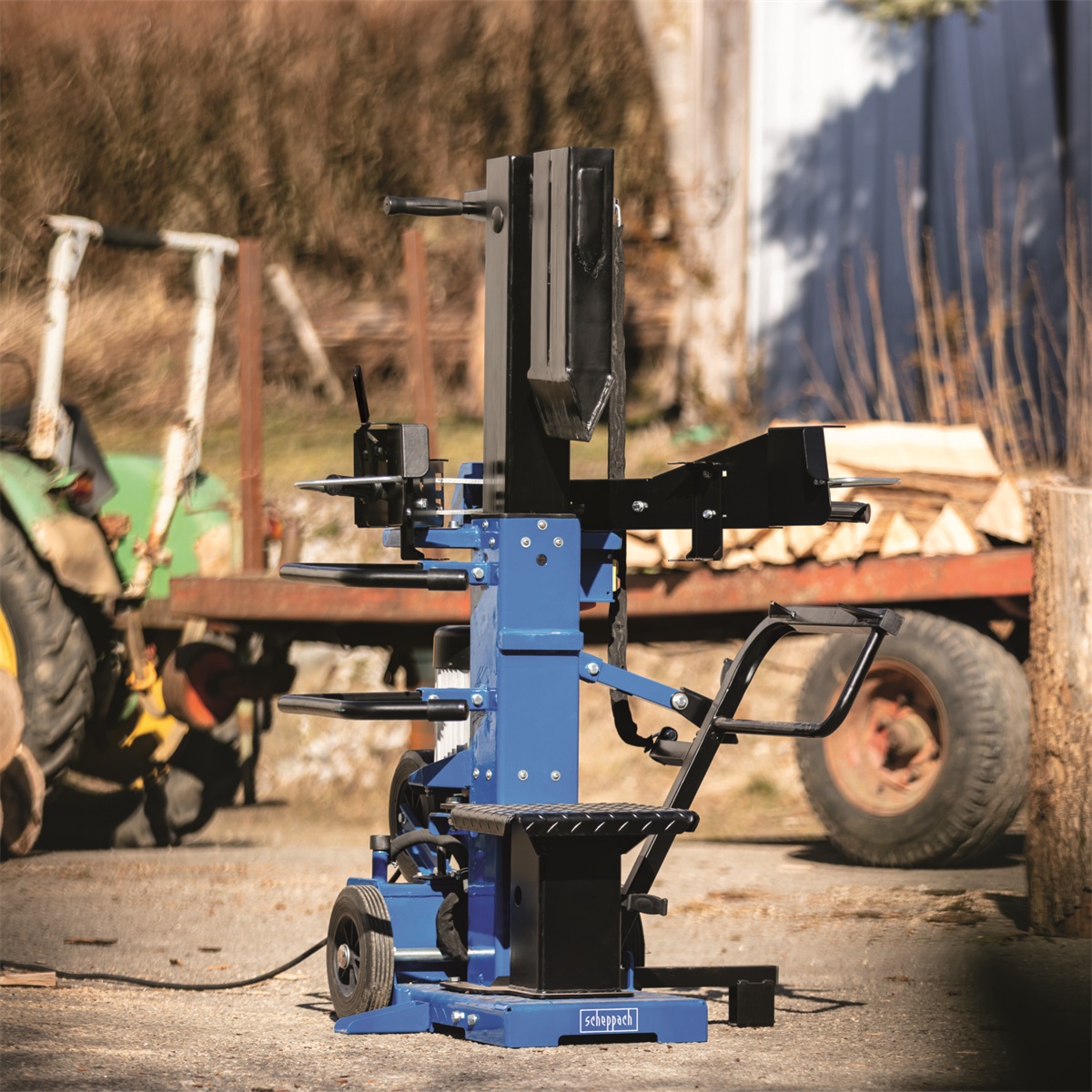 Scheppach Compact 15 T vertikální štípač na dřevo