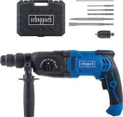 Scheppach DH 2280 - vrtací/sekací kladivo 3,6 kg s výměnným sklíčidlem