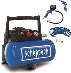 Scheppach HC 06 - 6l bezolejový kompresor