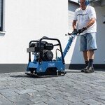 Scheppach HP 2500 S – obojsmerná vibračná doska 125 kg