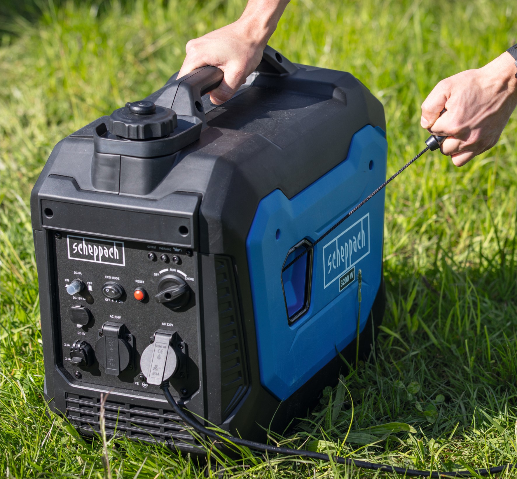 Scheppach SG 3500i invertorová elektrocentrála 3500 W