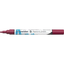 SCHNEIDER Akrylová fixka "Paint-It 310", bordová, 2 mm