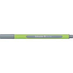 SCHNEIDER Fineliner "Line-Up", Silver šedá, 0,4 mm