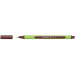 SCHNEIDER Fineliner "Line-Up", Topaz hnědá, 0,4 mm