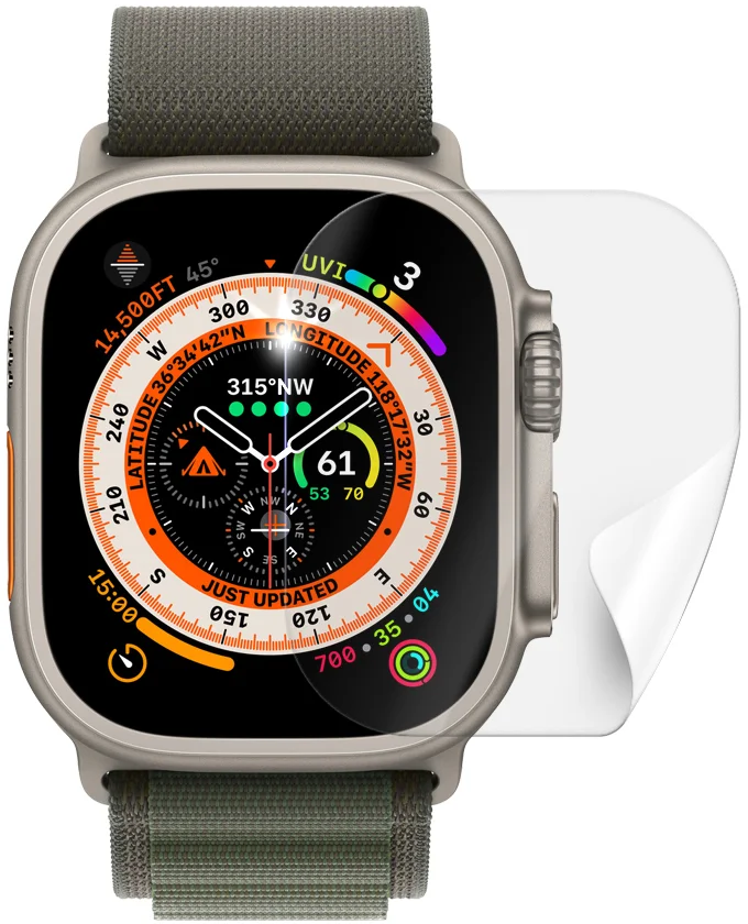 Screenshield APPLE Watch Ultra Cellular (49 mm) fólia na ochranu displeja