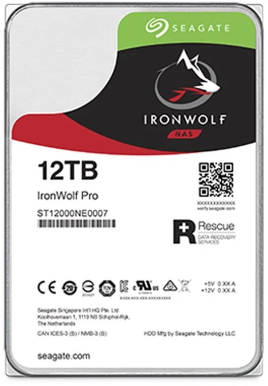 Seagate IronWolf Pro 12TB ST12000NE0007 TSBOHEMIA CZ
