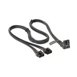 Seasonic Cable SS-2x8P-90°-12V-2x6-600 (Black)
