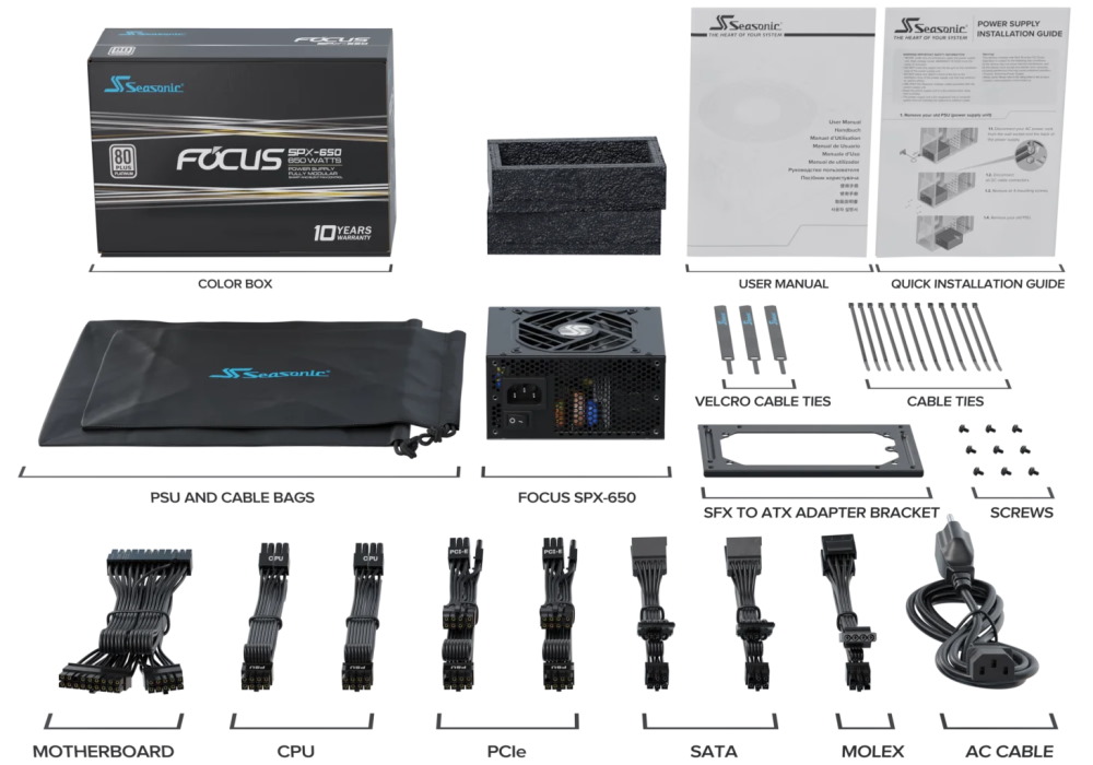 SEASONIC FOCUS SPX-650
