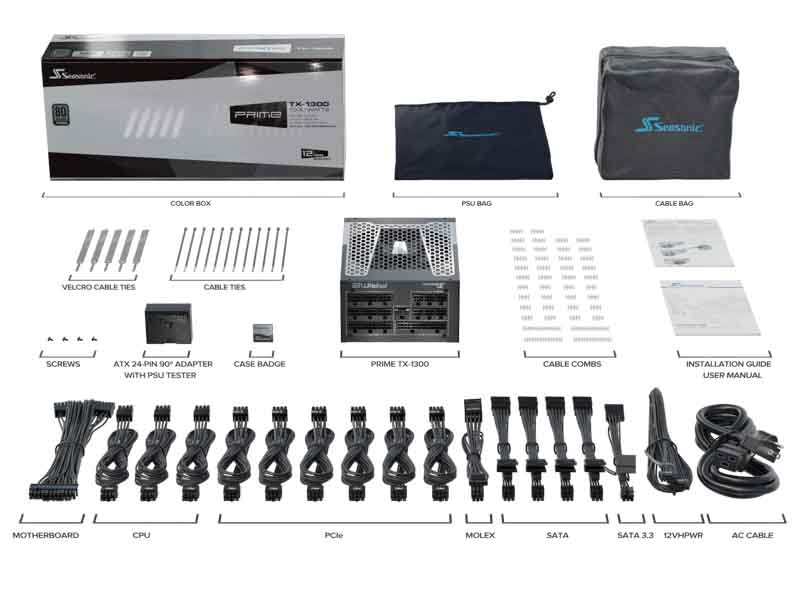 Seasonic PRIME TX-1300W ATX 3.0 Titanium