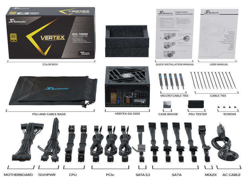 Seasonic VERTEX GX-1200 Gold