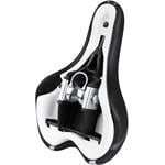 Sedlo FORCE KIDS 16-20", čierno-šedé