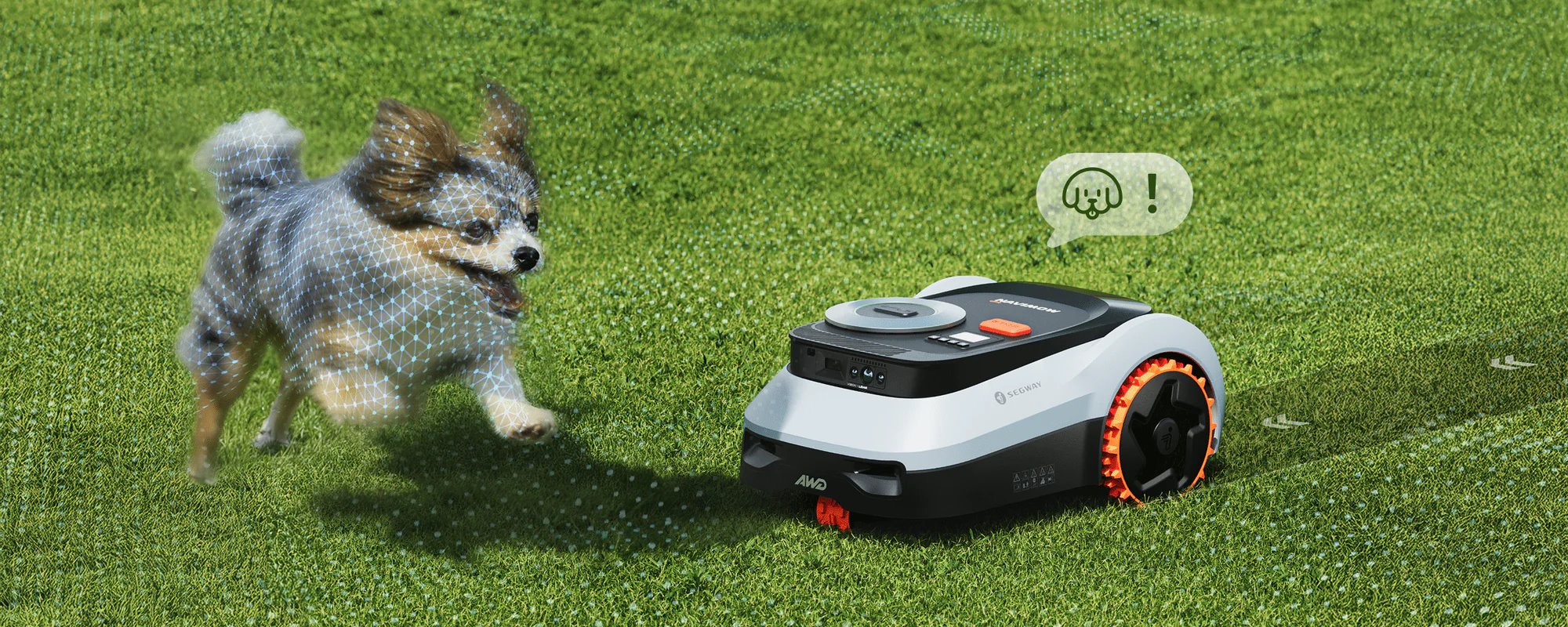 SEGWAY Navimow i220E Lidar Pro AWD 2000 m2 (Lidar + Vision)