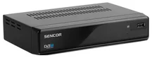 SENCOR DVB-T RECEIVER SDB 1014T, MPEG-2, USB, CZ menu, 2 SCART, EPG