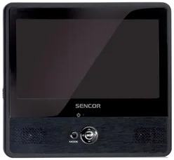 SENCOR LCD monitor SPV 5702, 18 cm, AV vstup (Jack 3,5 mm), 9V