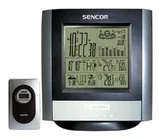 Sencor Meteostanice SWS 60, venkovní senzor, budík, tlak, čas řízený r