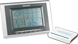 Sencor Meteostanice SWS 80, předpověď na 4 dny, aktualizace z internetu, UV zářen
