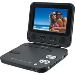 SENCOR Přenosný LCD DVD přehrávač SPV 2705, 7" , USB, CZ menu