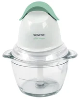 SENCOR sekáček potravin SHB 4320G zelený, 350W,750ml, nerezový nůž, ovoce, zelenina, maso..