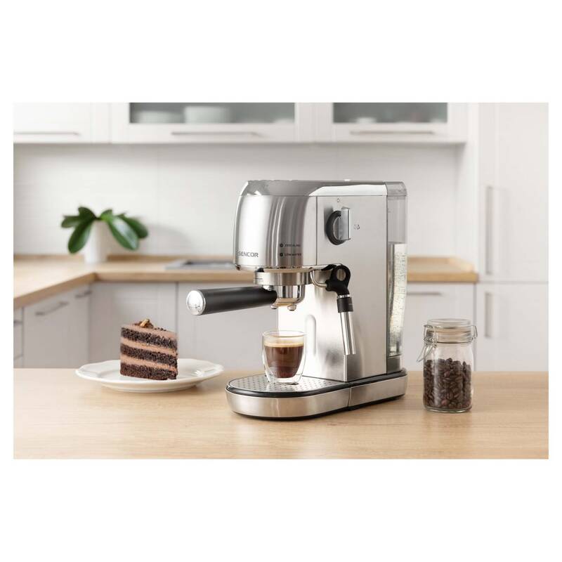 Sencor SES 4900SS Páka espresso, nerezová oceľ