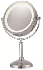 Sencor SMM 3080, kosmetické zrcátko, celochromové 21 cm, oboustrané, podsvícení LED,