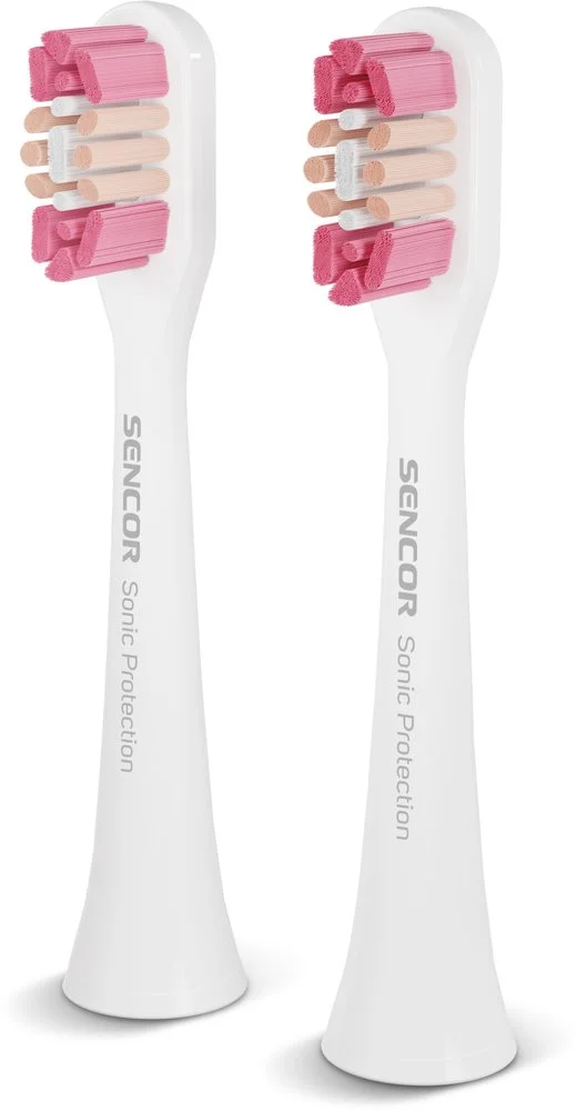 Sencor SOX 103 Náhradní hlavice Whitening pro SOC 4210BL/4211GD 2 ks, bílá