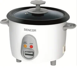 SENCOR SRM 200, Speciální hrnec s vnitřní teflonovou nádobou na vaření rýže, 0,6 l,