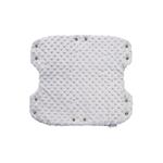 Sensillo Rukávník na kočárek z Minky 40x45 black
