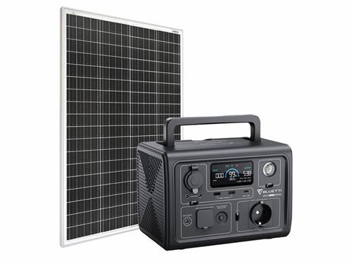 Set bateriový generátor BLUETTI EB3A a solární panel Viking SCM135