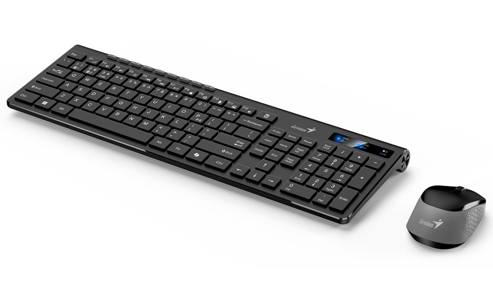 Set klávesnice a myši Genius SlimStar 8230, bezdrôtový, CZ/SK