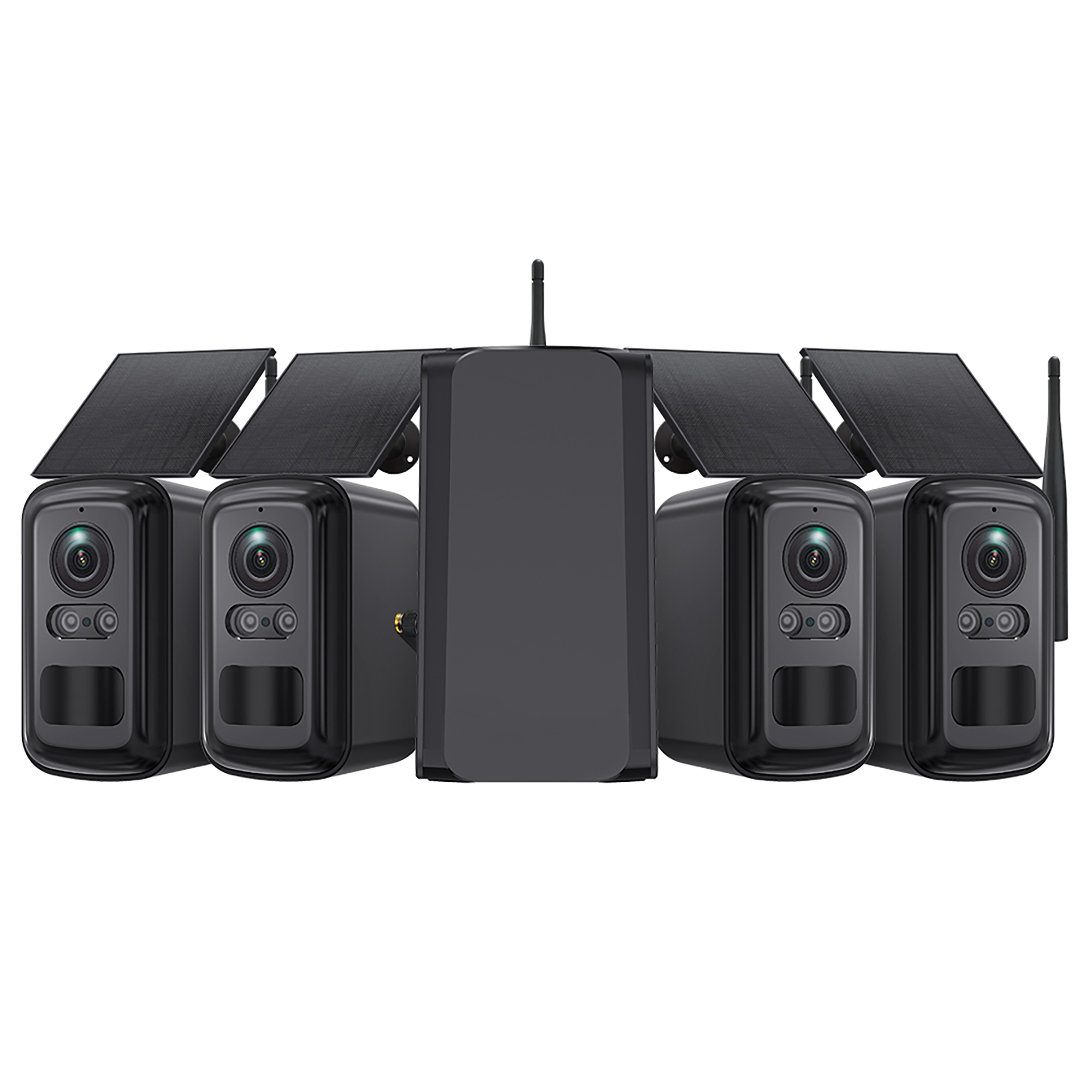Set solárních kamer Viking HUB S04
