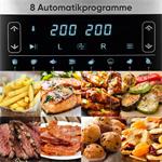 Severin FR 2453 dvojitá teplovzdušná fritéza 2 x 3,8 l