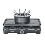 Severin RG 2347 raclette + fondue, čierna